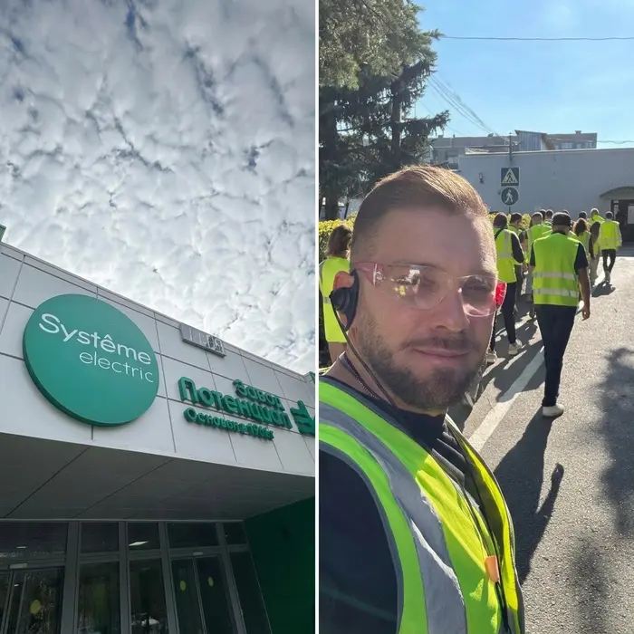 Визит на площадку партнёра Systeme Electric